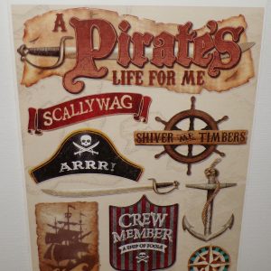 Karen Foster Pirate's Life Stickers