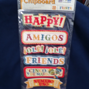 We Are Memory Keepers Fiesta Chipboard