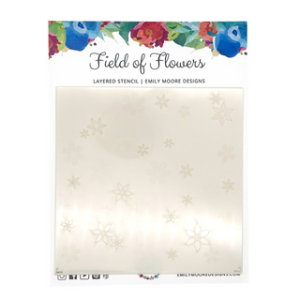 Emily Moore Designs  - Field of Flowers Layered Stencil
