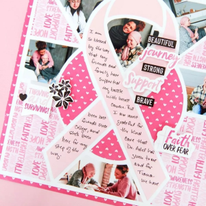 Creative Memories – Ribbon Recipe Template