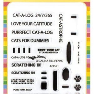 Waffle Flower Cat-a-log Stamp Set