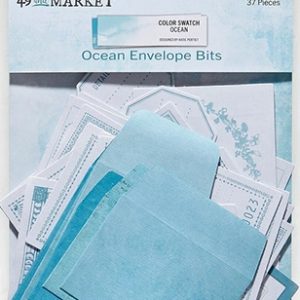 49th & Market – Color Swatch- Ocean Envelope – Bits & Pieces