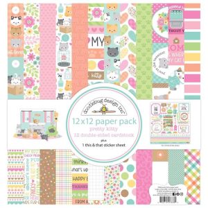 Doodlebug Design 12x12 Pretty Kitty Paper Pack