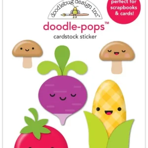 Doodlebug Design Doodle-Pops Veggie Garden