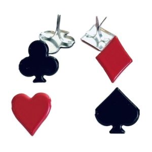 Eyelet Outlet Brads - Card Suit