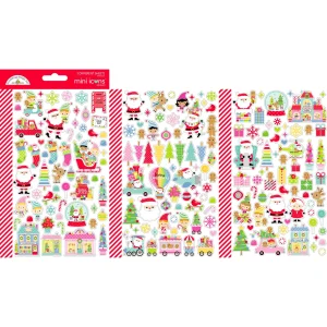 Doodlebug Design Oh What Fun Collection Mini Icon Stickers