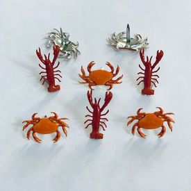 Eyelet Outlet Brads - Crab & Lobster