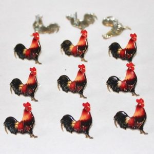 Eyelet Outlet Brads - Rooster