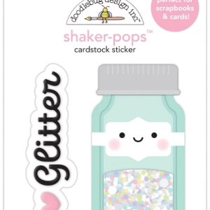Doodlebug Design Shaker-Pops Glitter Jar