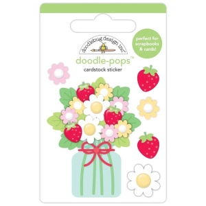 Doodlebug Design Doodle-Pops Berry Bouquet