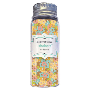 Doodlebug Design Shakers Fall Flowers