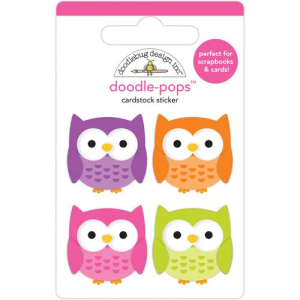 Doodlebug Design Doodle-Pops Happy Owl-O-Ween