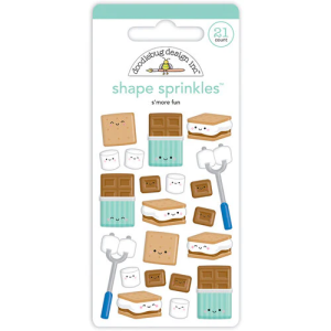 Doodlebug Design Shape Sprinkles S’more Fun