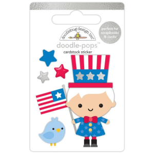 Doodlebug Design Doodle-Pops Uncle Sam