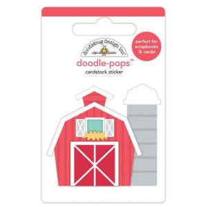 Doodlebug Design Doodle-Pops Red Barn