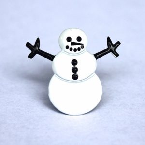 Eyelet Outlet Brads - Snowman