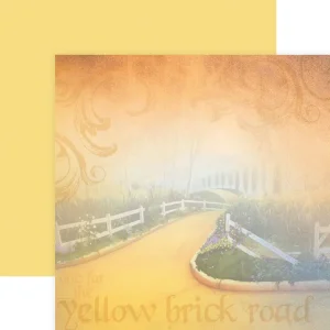 Paper House Productions - Yellow Brick Road - Wizard of Oz - Double Sided 12 x 12 Paper