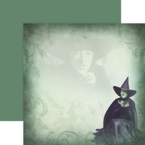 Paper House Productions - The Wicked Witch - Wizard of Oz - Double Sided 12 x 12 Paper