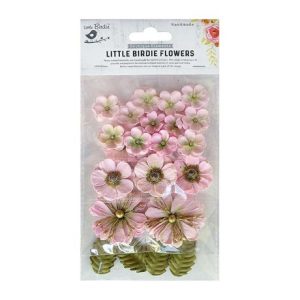 Little Birdie - Renae Paper Flowers - Pearl Pink