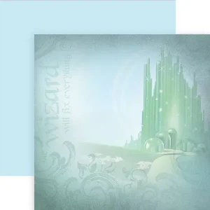 Paper House Productions - Emerald City - Wizard of Oz - Double Sided 12 x 12 Paper