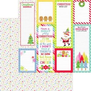 Doodlebug Design - Oh What Fun Collection 12 x 12 - Double Sided - Merry Magic