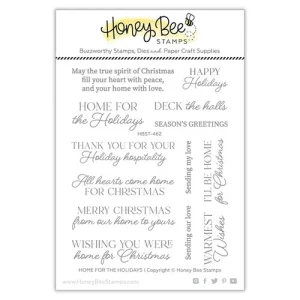 Honey Bee Stamps - Make It Merry Collection - Christmas - Home for the Holidays
