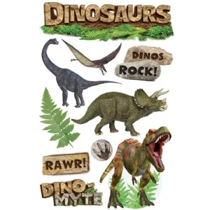 Paper House - Dinosaur 3D Stickers