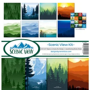 Reminisce - Scenic View Collection - 12x12