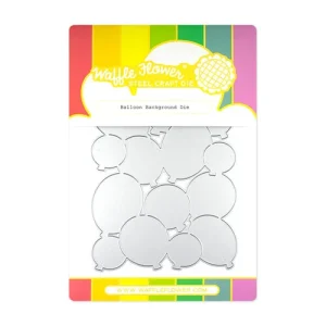 Waffle Flower Crafts - Craft Dies - Balloon Background