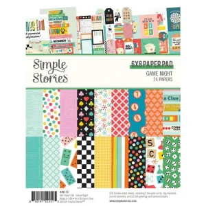 Simple Stories - Game Night Pad 6 x 8