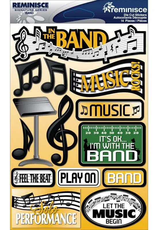 Reminisce – Band Stickers