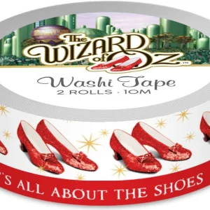 Paper House - Wizard of Oz - Washi Tape - Ruby Slippers