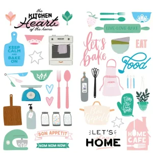 Fancy Pants - Home Cafe - Cardstock Stickers