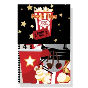 SSC Designs - Movie Time Collection Laser Cut Scrapbook Ephemera Embellishments