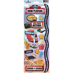 Paper House - At The Movies - Cardstock Stickers