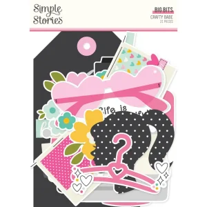 Simple Stories - Crafty Babe - Big Bits & Pieces