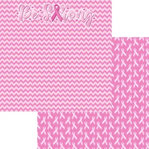 SSC Designs - Be Strong Collection - 12 x 12 Double Sided Paper