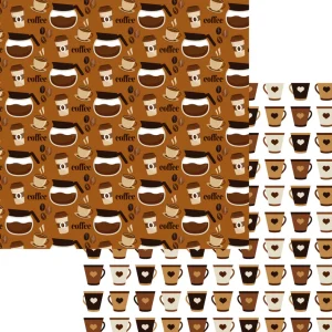 SSC Designs - Coffee Lover Collection - Good Morning - 12 x 12 Double Sided Paper