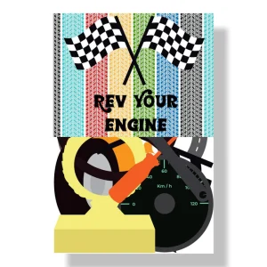 SSC Designs - Rev Your Engine Collection - Laser Cut Ephemera