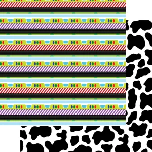 SSC Designs - Toy Box Collection - Infinity - 12 x 12 Double Sided Paper