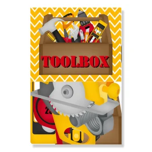 SSC Designs - Toolbox Time Collection - Laser Cut Ephemera