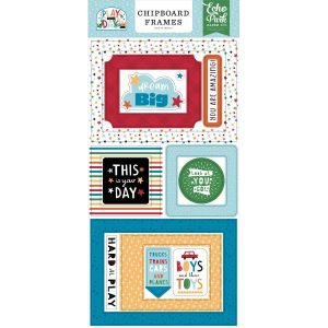 Echo Park - Play All Day Boy - Chipboard 6 x 13