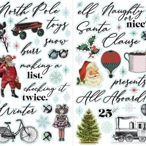 Fancy Pants - North Pole Express - Foam Stickers