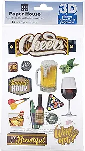 Paper House - Cheers - 3D Stickers