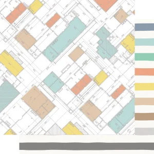 SSC Designs - Home Improvement - Modern Makeover - 12 x 12 Double Sided Paper