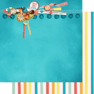 SSC Designs - Fun At The Fair Collection - Midway Magic - 12 x 12 Double Sided Paper