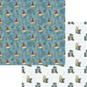SSC Designs - Fish Tales - Fish You Were Here - 12 x 12 Double Sided Paper