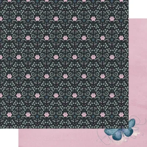SSC Designs - Gone But Not Forgotten - Whispered Memories - 12 x 12 Double Sided Paper