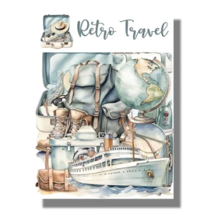 SSC Designs - Retro Travel Collection - Ephemera