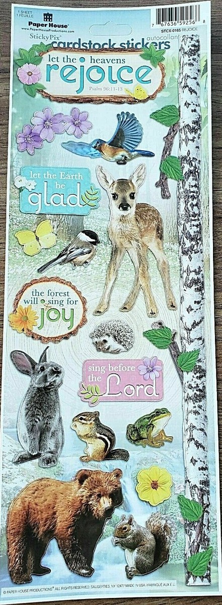 Paper House – Rejoice Stickers